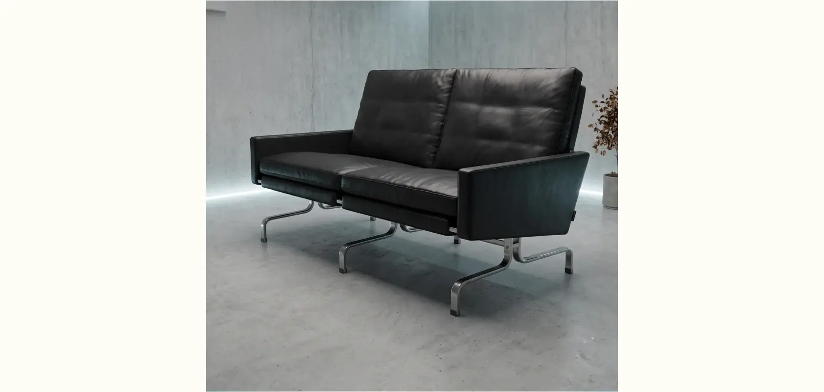 Fritz Hansen PK31 2Pソファ