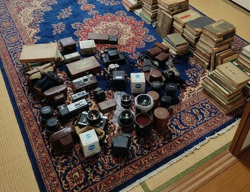 目黒区青葉台の書斎整理に関するご相談事例の写真