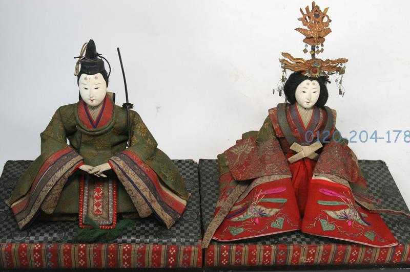 骨董　豆雛　雛人形　ビンテージ 雛人形(骨董) | 旧サイト掲載商品 | あさぎ堂